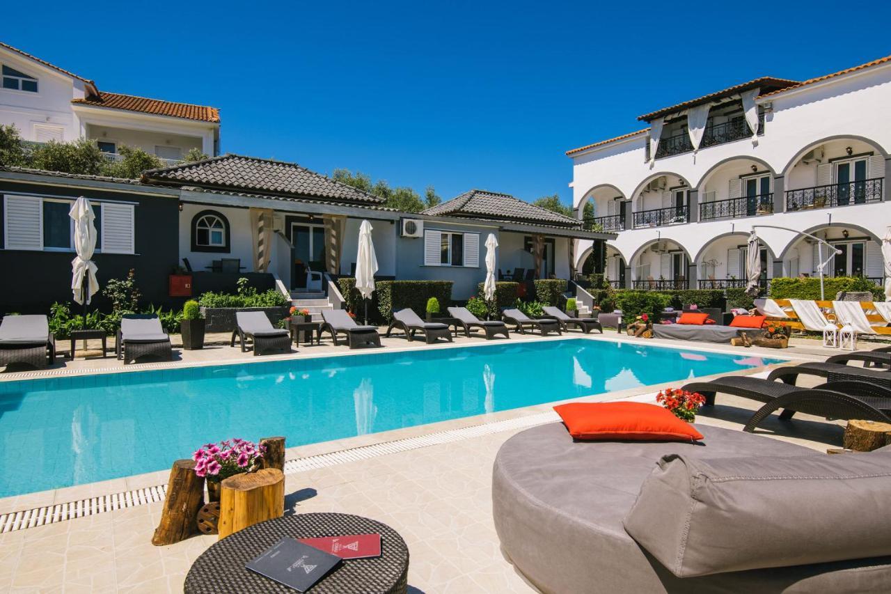 Villa Corali Apartments Sea Breath & Pool Amoudi Exterior foto